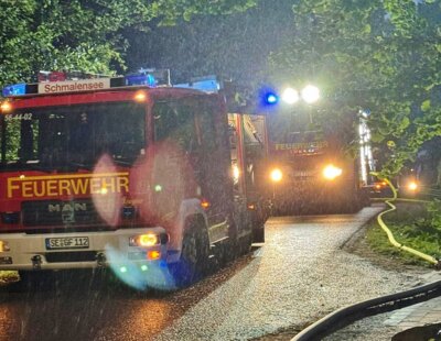 Feuerwehren übten gemeinsam in Schmalensee