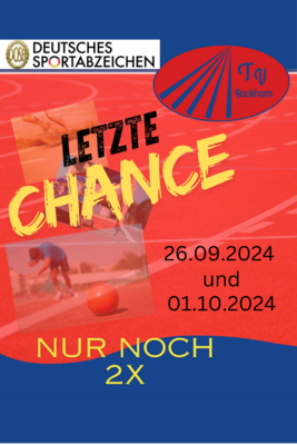 Saision Ende Sportabzeichen