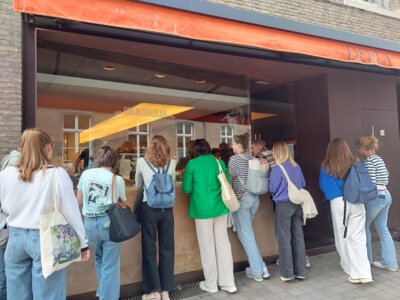 Besuch der belgischen Partnerschule
