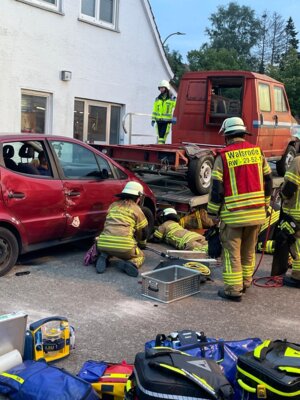 Einsatzübung Technische Hilfeleistung (Bild vergrößern)