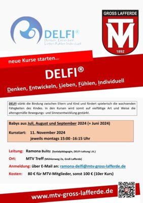 DELFI - ein neuer Kurs beginnt am 11.11.24