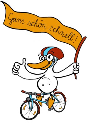 Gans-Grade radelte 19.067 km!!!!!! (Bild vergrößern)