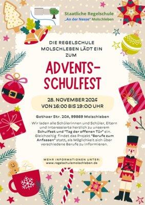 Advents-Schulfest am 28.11.2024 (Bild vergrößern)