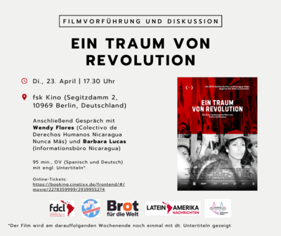 Flyer Ein Traum von Revolution (Bild vergrößern)