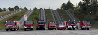 +++ 3. Geländefahrtraining auf der Verkehrs-Versuchsanlage in Horstwalde erfolgreich absolviert +++ (Bild vergrößern)