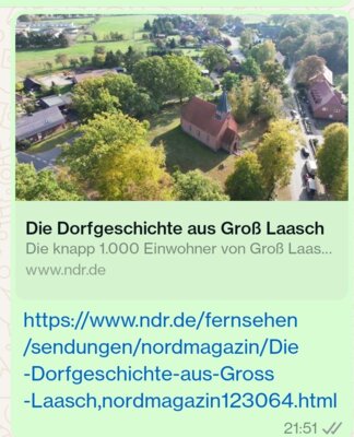 Gross Laasch - Dorfgeschichte im Fernsehen