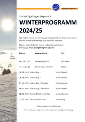 Winterprogramm 24/25 (Bild vergrößern)