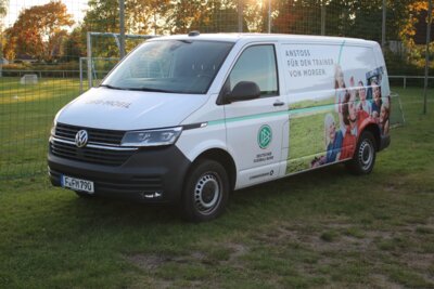 DFB-Mobil macht Halt in Karlsburg