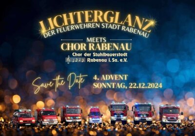 Meldung: Lichterglanz der Feuerwehren Stadt Rabenau