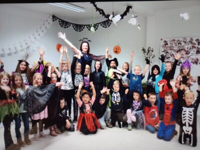 Halloween Party in der OGS (Bild vergrößern)