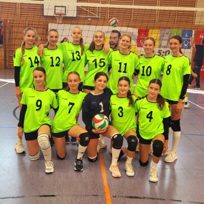 gelungener Start unserer u16 Mädels ...