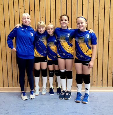1.Platz bei den u12 Mädchen ...