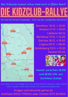 Foto zur Meldung: Die Kidzclubrallye geht in die 2. Runde