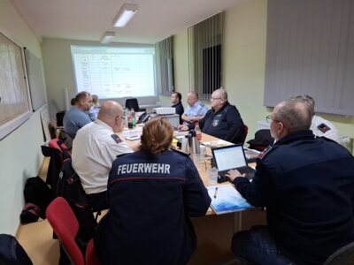 Foto zur Meldung: Kreisjugendfeuerwehrausschusssitzung