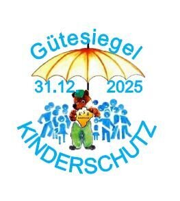 Wir sind Träger des Gütesiegel Kinderschutz