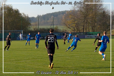 20.Spieltag BZL: FC Vorwärts - SV Union Selb 3:1 (Bild vergrößern)