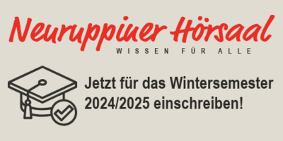 Foto zur Meldung: 2. Vorlesung des „Neuruppiner Hörsaal“ zum Thema Religion am 21.11.2024 im Union Filmtheater Neuruppin