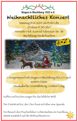 Weihnachtliches Konzert (Bild vergrößern)