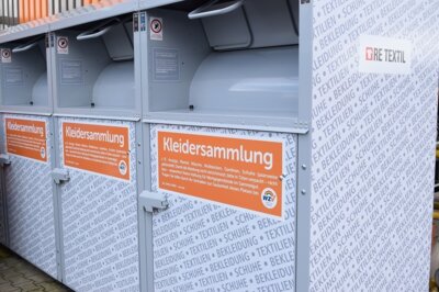 Altkleidercontainer des WZV - Symbolbild WZV