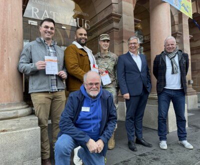 Sportabzeichen bei der US Army Europe and Africa (Bild vergrößern)
