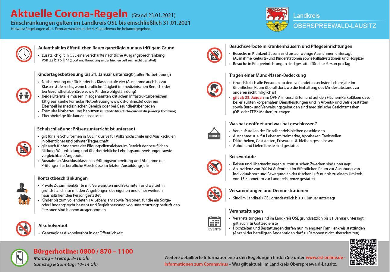 Landkreis Oberspreewald Lausitz Informationen Zum Neuartigen