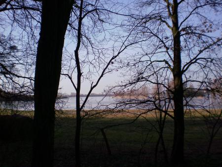 Umgebung Winter am See