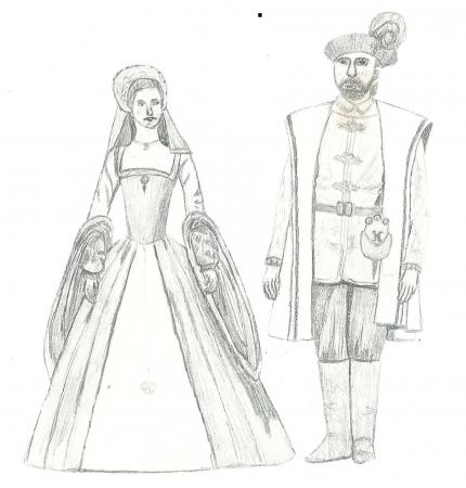 Anne Boleyn & Henry VIII.