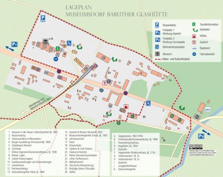 Lageplan Glashütte