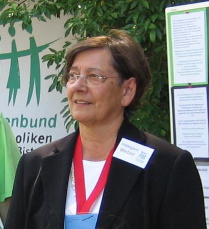 Portrait Vorsitzende Hildegard Weber