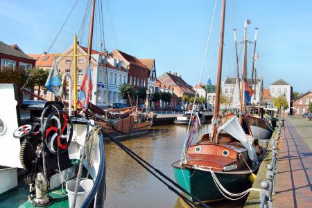 Hafen der Stadt Weener (Ems)