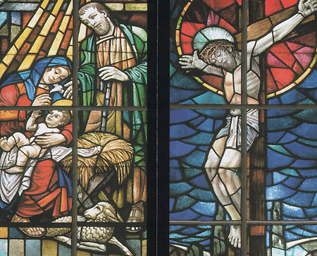 Fenster in der Auferstehungskirche