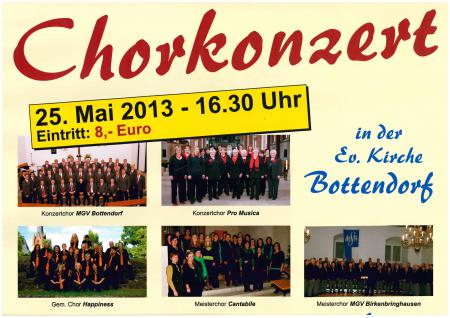 Chorkonzert Chorkonzert
