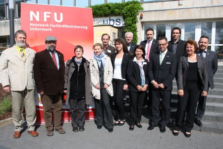 Mitglieder des Netzwerk Fachkräftesicherung Uckermark NFU