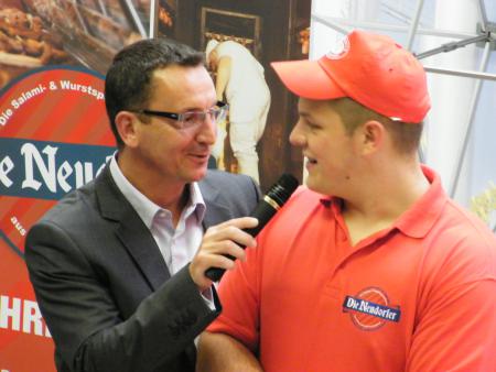 Mike Blechschmidt im Interview mit der Neudorfer Fleischerei