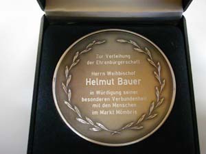 Ehrenmedaille Bauer