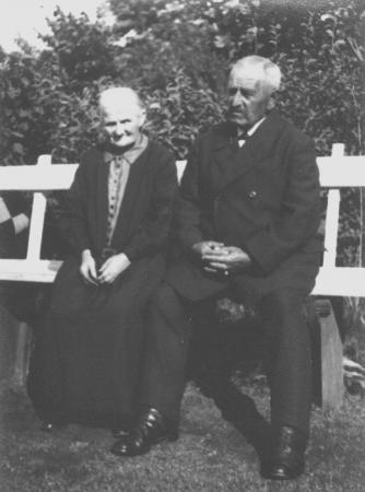 Wilhelmine und Ernst Kolar (um 1940)
