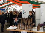 Schüler des Gymnasiums Pritzwalk begrüßen die Besucher