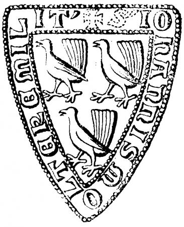 Siegel des Ritters Johann Moltke 1296
