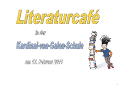 Literaturcafé