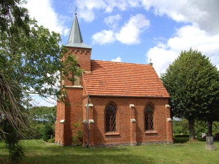 Die Friedhofskapelle in Schlakendorf