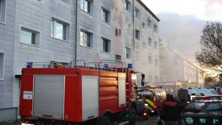 Wohnungsbrand in Schmölln