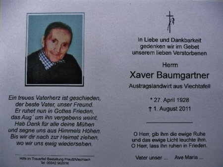 Xaver Baumgartner