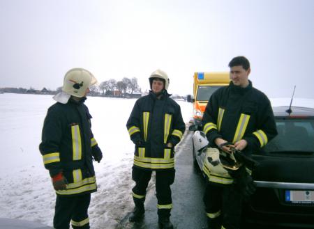 Markus, Martin und Henrik - Verkehrsunfall auf der B198