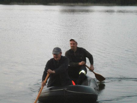 Ausbildung mit Boot, Andreas und Rene