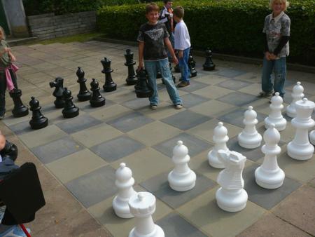 Schach im Freien
