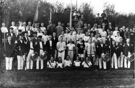 Sportfest um 1935