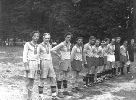 Pokalspiel in Remplin 1953