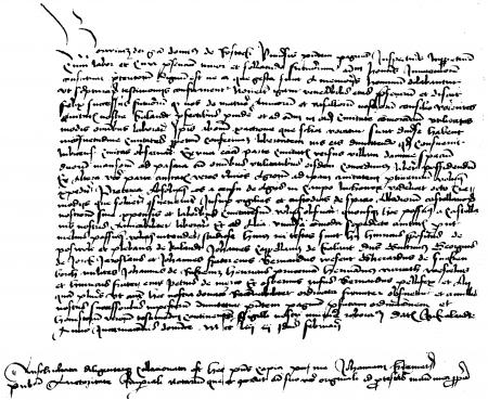 Beglaubigte Abschrift der Gründungsurkunde der Stadt (Alt-) Kalen vom 11.2.1253