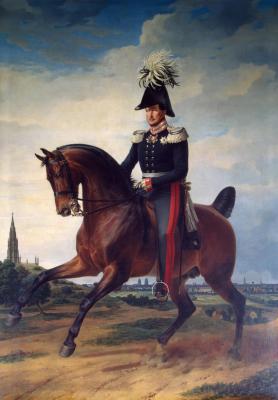 Reiterporträt Friedrich Wilhelms III. von Franz Krüger (wikipedia) (Bild vergrößern)