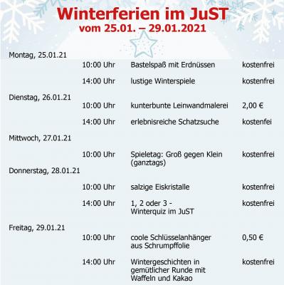 Winterferienprogramm im JuST Sondershausen